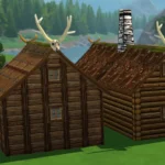 Settlers Forest Huts as Hood Deco