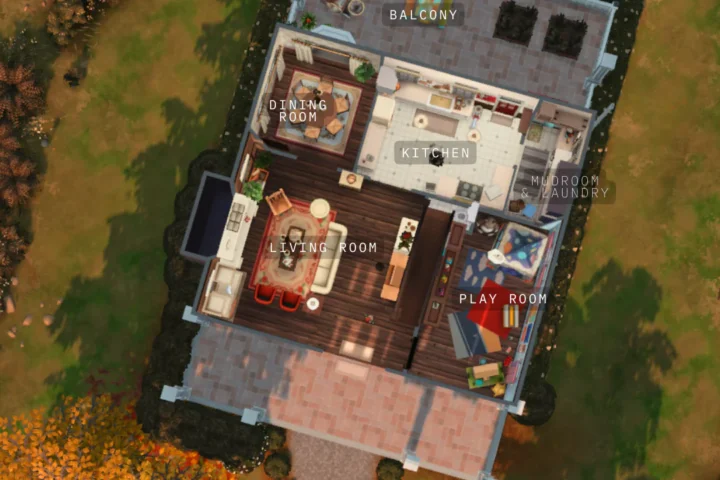 Rose Cottage | Willow Creek Whimsy House | Potters Splay Makeover