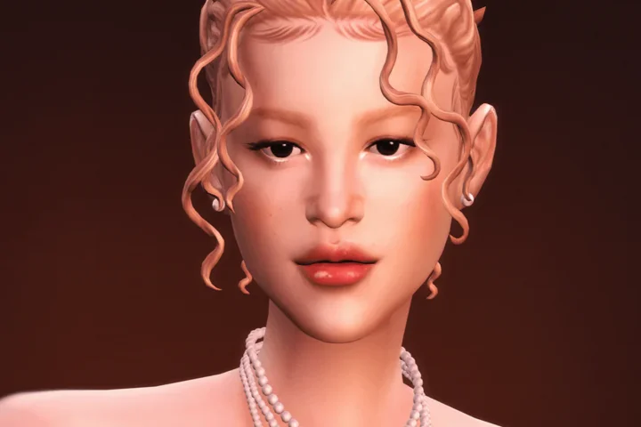 Rosie Curly Bun Hair
