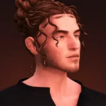 Rosie Curly Bun Hair