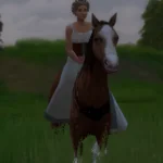 Rosinante - a peasant's horse (instead of a bike)