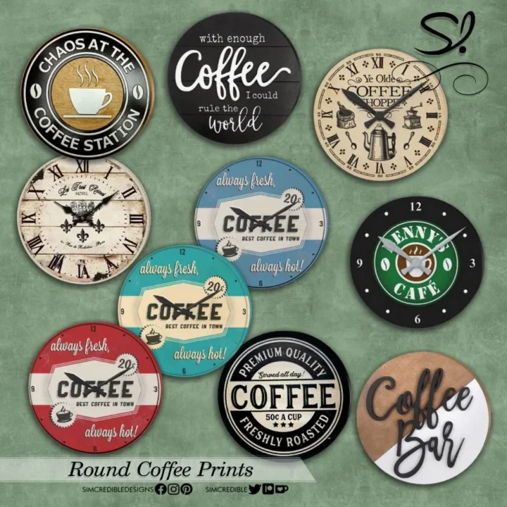Emporia Print Round ☕⏰
