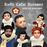 Ruffle Collar Accessory