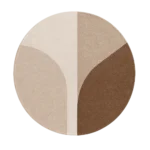 Geometric Neutral Round Rugs