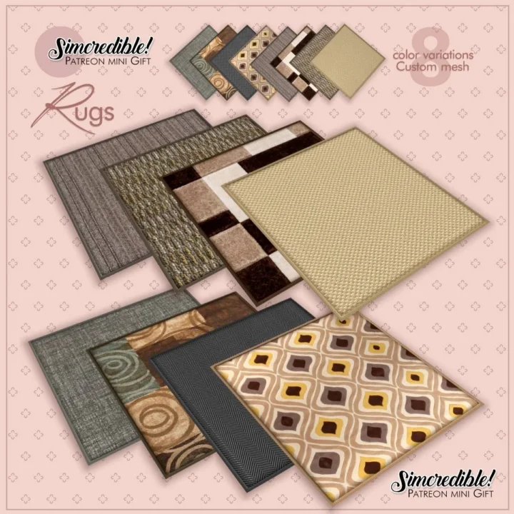 Rugs for your sims 😁