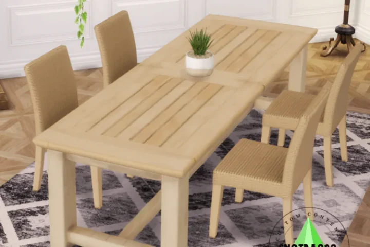 Rustic Charm - Dining Set