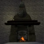 TSM Rustic Corner Fireplace