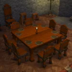 TSM Medieval Rustic Dining Set