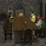 TSM Medieval Rustic Dining Set