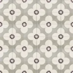 Flower floor tiles