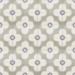 Flower floor tiles