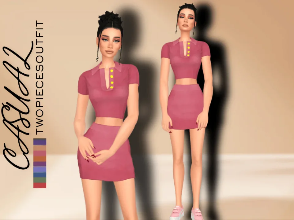 CASUAL TWO PIECES OUTFIT