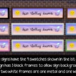 Witchy Crystal Shop Signs