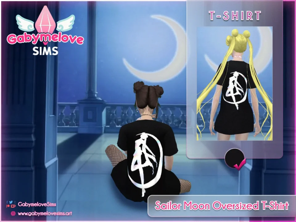 Sailor Moon Oversized T-Shirt for women | UPDATED 2025