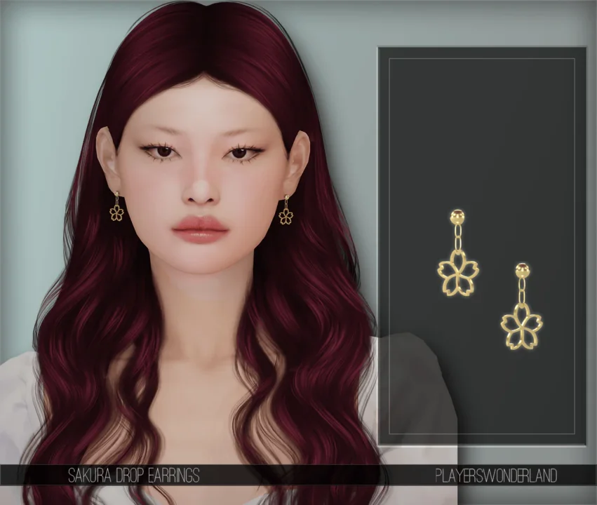 Sakura Drop Earrings