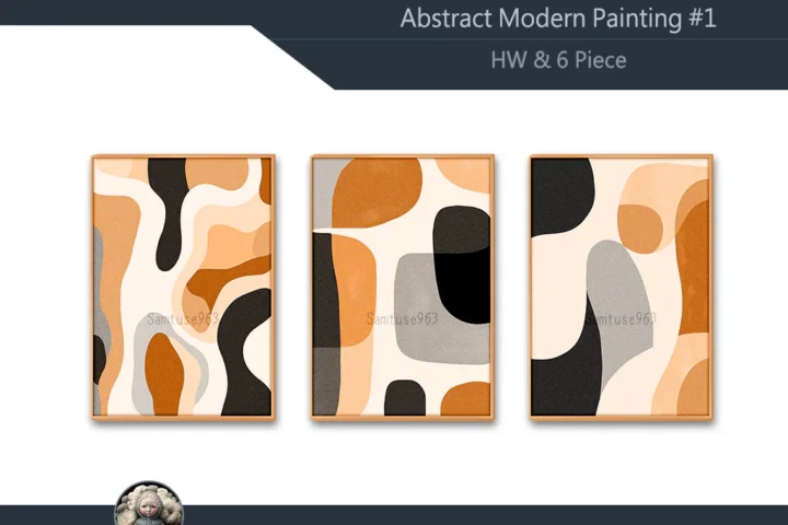 Abstract Modern Painting #1 Sellable Extra A Samtuse963