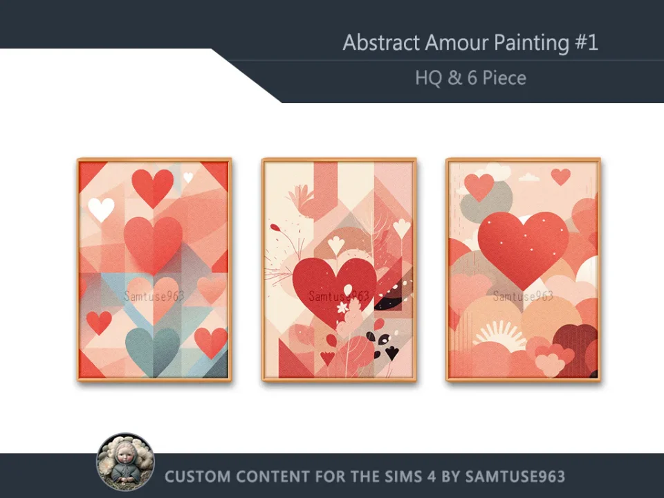 HQ Abstract Amour Painting #1 Sellable Extra A Samtuse963