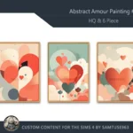 HQ Abstract Amour Painting #1 Sellable Extra A Samtuse963