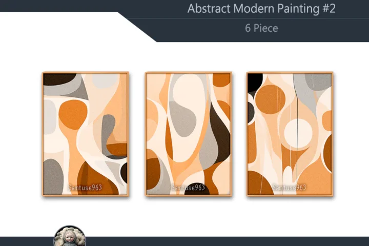 Abstract Modern Painting #2 Sellable Extra A Samtuse963