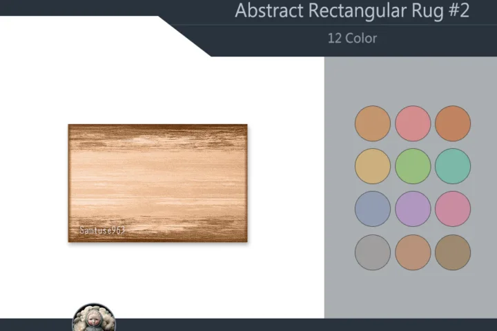 Abstract Rectangular Dance Rug #2 Samtuse963