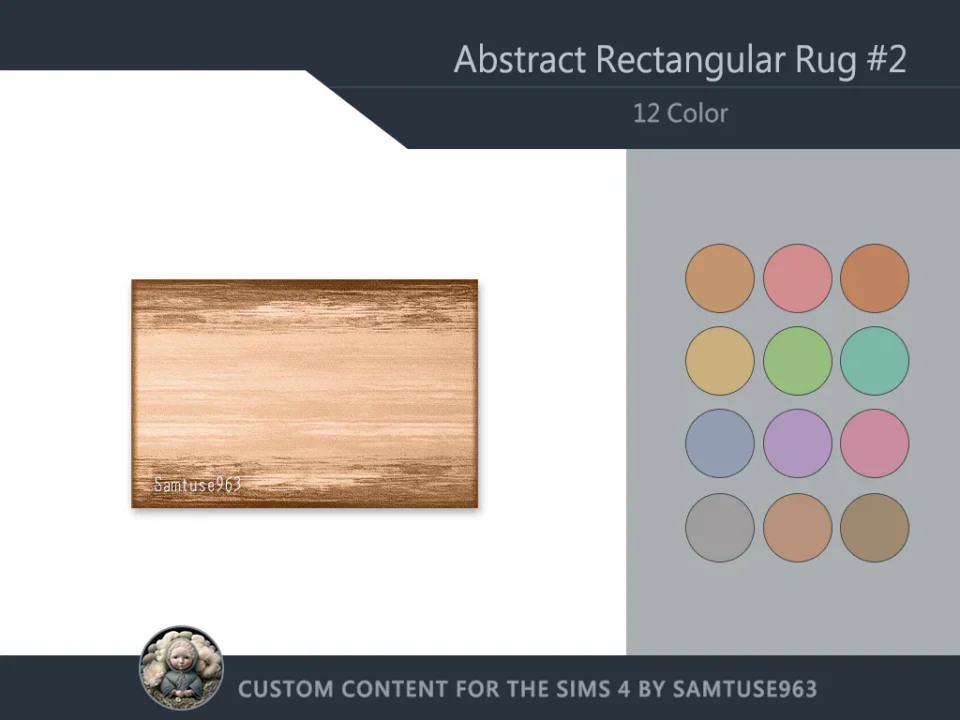 Abstract Rectangular Dance Rug #2 Samtuse963