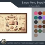 Bakery Menu Board #2 Samtuse963