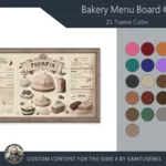 Bakery Menu Board #2 Samtuse963