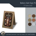 Bakery Sale Wooden Sign #1 Samtuse963