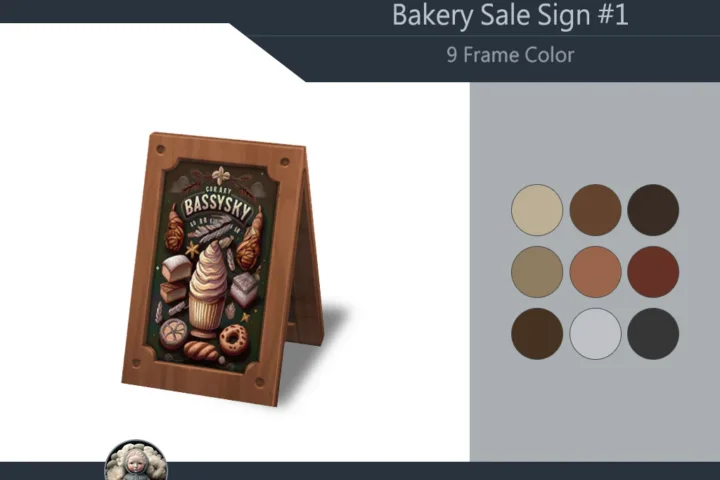 Bakery Sale Wooden Sign #1 Samtuse963