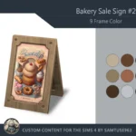 Bakery Sale Wooden Sign #2 Samtuse963