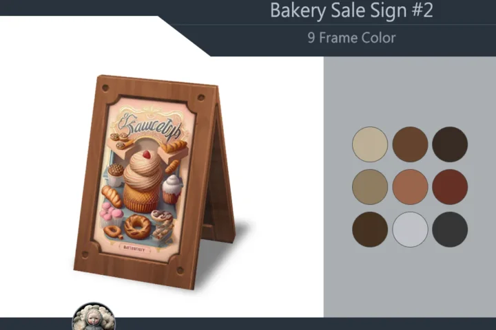 Bakery Sale Wooden Sign #2 Samtuse963