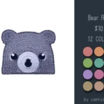 Bear Dance Rug #10 Samtuse963
