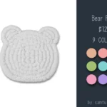 Bear Dance Rug #12 Samtuse963