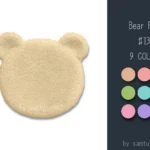 Bear Dance Rug #13 Samtuse963