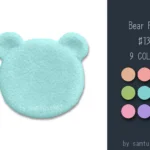 Bear Dance Rug #13 Samtuse963