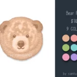 Bear Dance Rug #14 Samtuse963