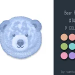 Bear Dance Rug #14 Samtuse963