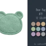Bear Dance Rug #15 Samtuse963