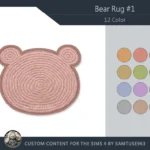HQ Bear Dance Rug #1 Samtuse963