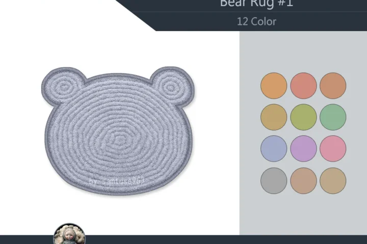 HQ Bear Dance Rug #1 Samtuse963