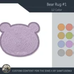 HQ Bear Dance Rug #1 Samtuse963