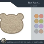 HQ Bear Dance Rug #1 Samtuse963