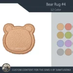 Bear Dance Rug #4 Samtuse963