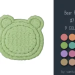 Bear Dance Rug #7 Samtuse963