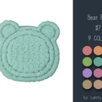 Bear Dance Rug #7 Samtuse963