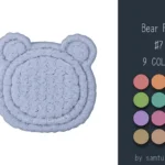 Bear Dance Rug #7 Samtuse963