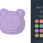 Bear Dance Rug #7 Samtuse963