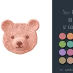 Bear Dance Rug #8 Samtuse963