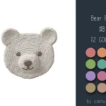 Bear Dance Rug #8 Samtuse963