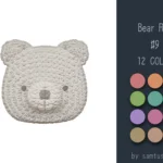 Bear Dance Rug #9 Samtuse963